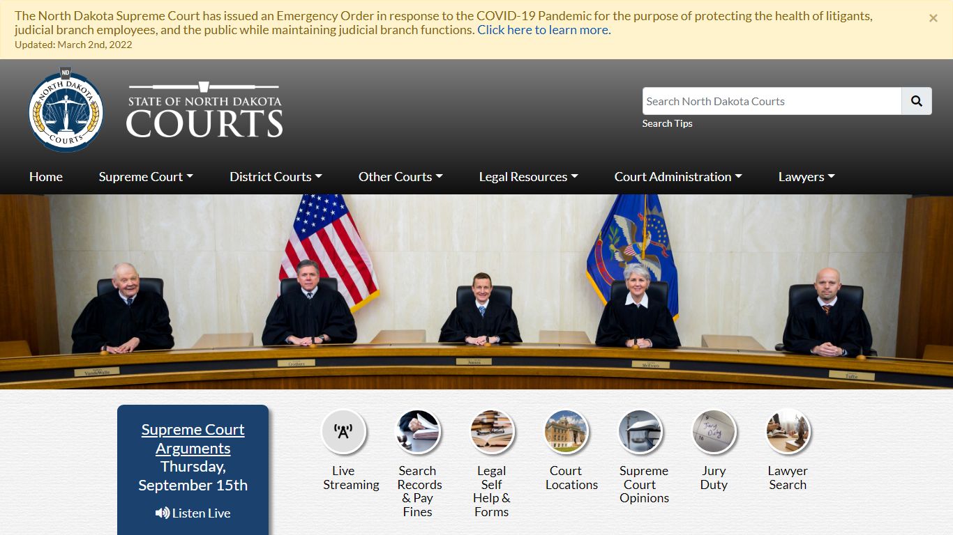 North Dakota Court System